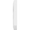 Ekena Millwork Porcelina Architectural Grade PVC Running Trim, 6"H x 5/8"P x 48"L RUNP06X0625X48POR - alternate 4